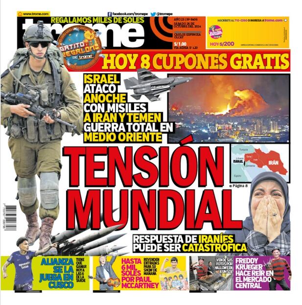 Portada Trome