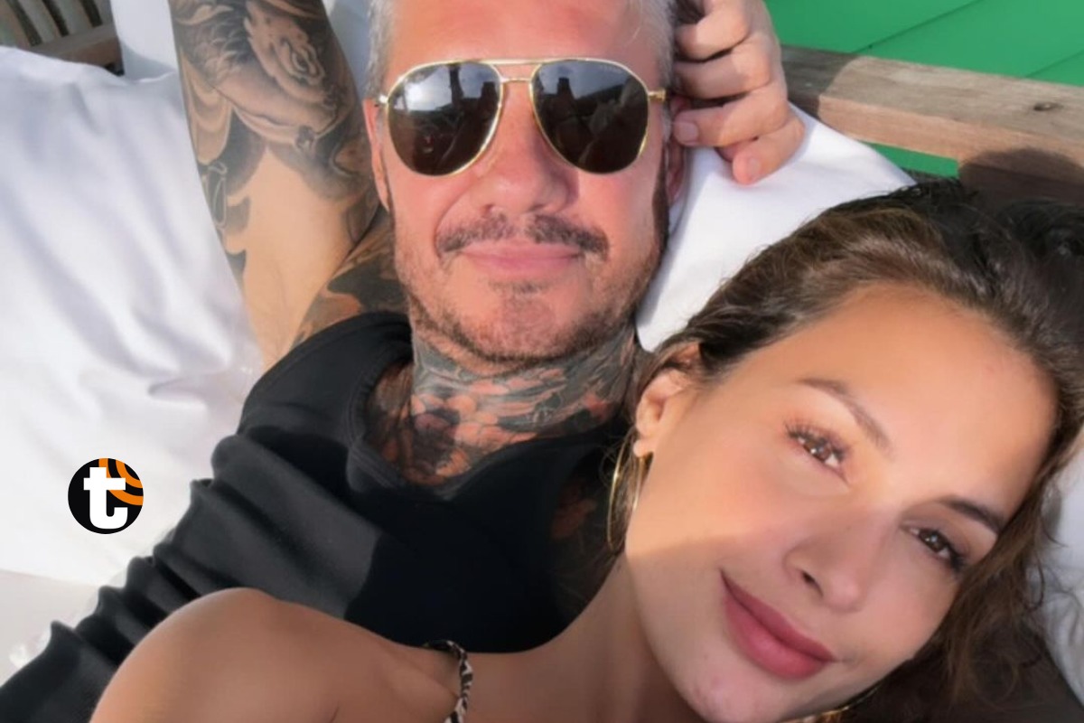 Marcelo Tinelli y Milett Figueroa