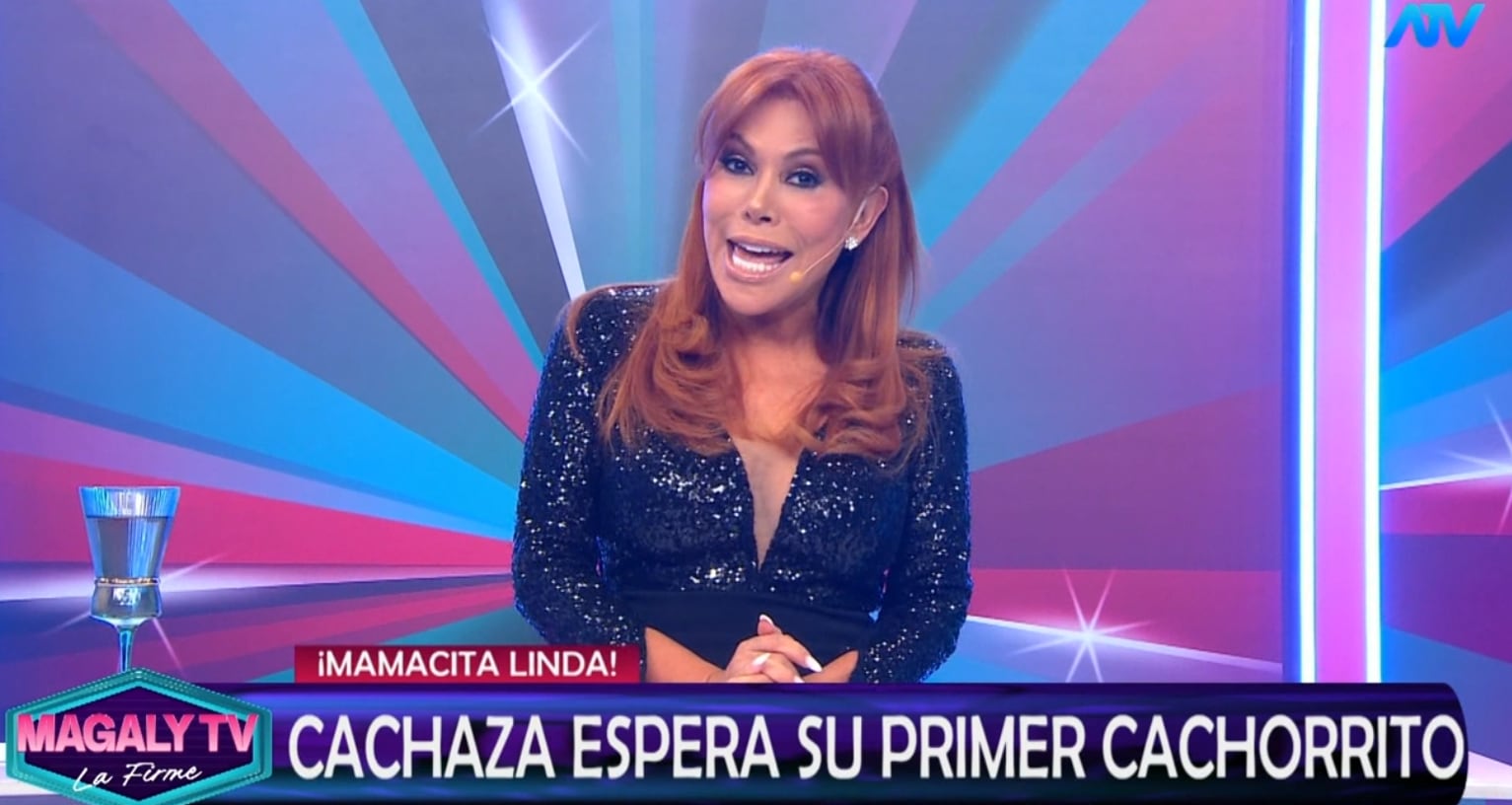 Magaly Medina revela que Cachaza tiene cinco meses de embarazo y pronto se casará, según buenas fuentes.