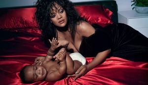 Rihanna y A$AP Rocky presentan a su primer bebé en una imponente sesión de fotos