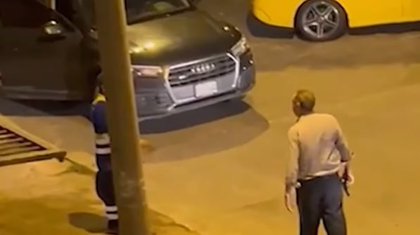 Policía en retiro amenaza con arma a trabajadores de limpieza en Miraflores