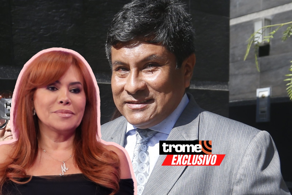 Magaly Medina y su exabogado Iván Paredes