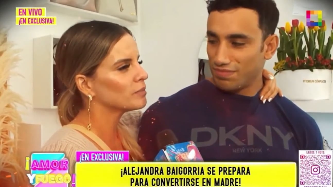 Alejandra Baigorria y Said Palao podrían convertirse en padres este 2026.