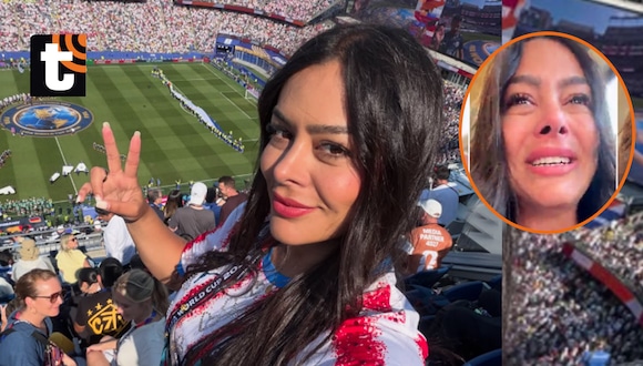 TROME - Larissa Riquelme rompe en llanto tras la histórica clasificación de Paraguay a octavos del Mundial