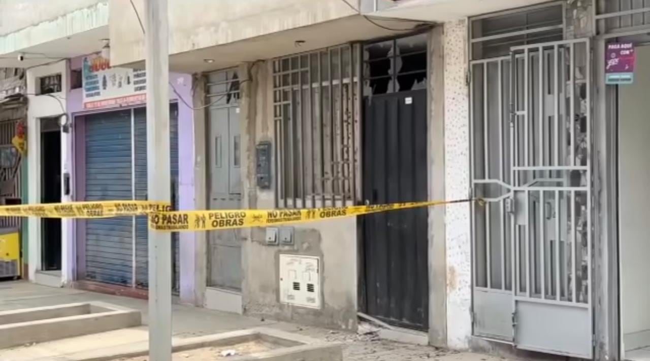La Libertad. En esta vivienda de Alto Trujillo fueron detenidos los cinco integrantes de la banda "El Escuadrón de la Muerte de Alto Trujillo".