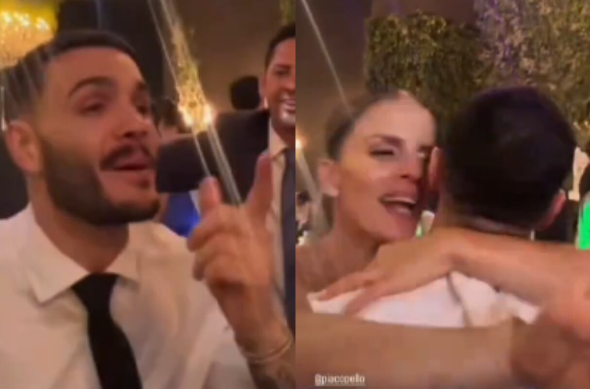 Mario Irivarren vive peculiar momento en la boda de Alejandra Baigorria. (Foto: Captura de video)