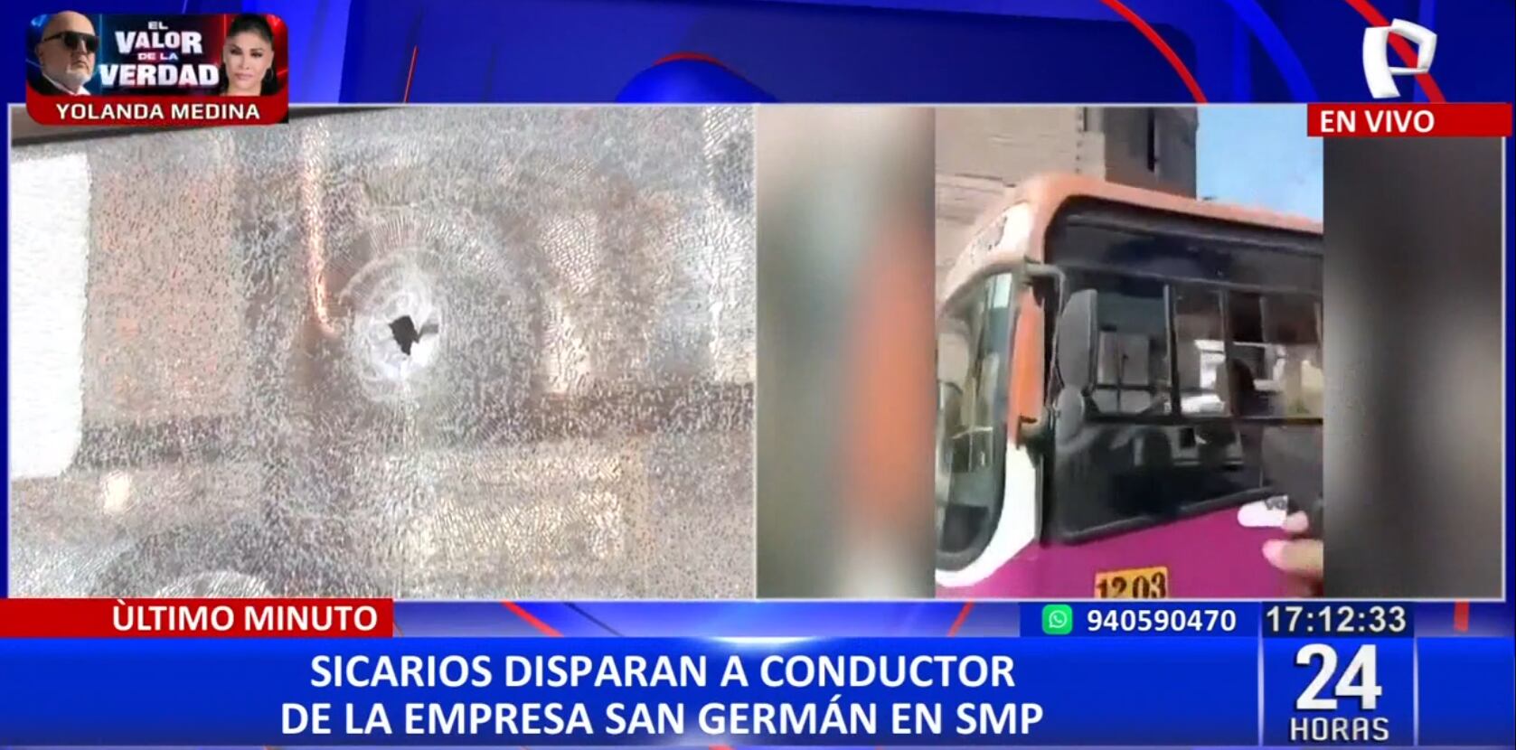 Sicarios vienen extorsionando a la empresa San Germán desde hace más de un mes y choferes no saldrán a trabajar tras ataque.