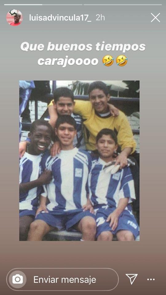 Luis Advíncula en Instagram
