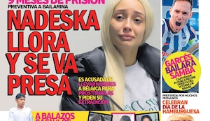 NADESKA LLORA Y SE VA PRESA