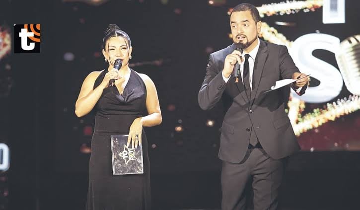 Diana Sánchez cuando era co-conductora de 'Yo Soy'.