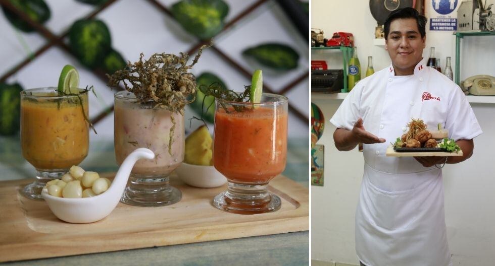 Aparte de la trilogía de leches, también ofrece platos marinos, como las alitas acebichadas, el cebiche crocante y el trío de causas. Foto: Trome.