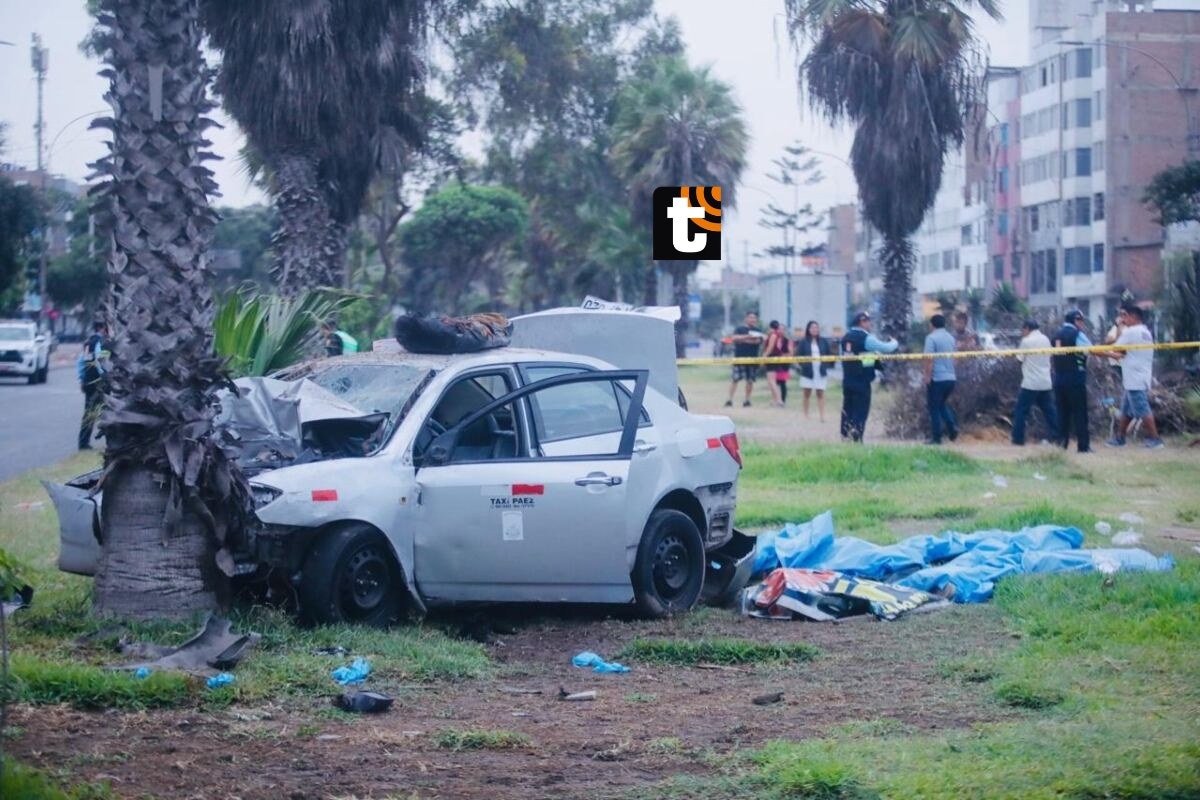 TROME - Fuerte choque acabó con la vida de 4 personas.