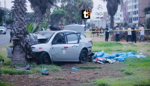 ¡Tragedia en Los Olivos! Accidente de tránsito deja 4 muertos y 2 heridos de gravedad