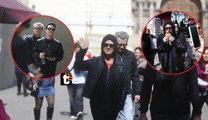 Green Day ya está en Perú: Billie Joe Armstrong paseó por el Centro de Lima previo al concierto