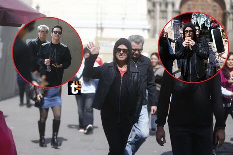 Green Day ya está en Perú: Billie Joe Armstrong paseó por el Centro de Lima previo al concierto