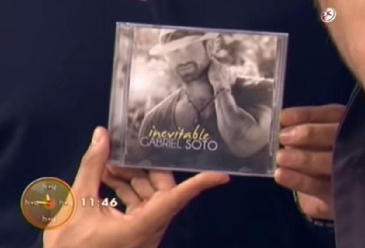 "Inevitable", el disco que Gabriel Soto estaba promocionando (Foto: Hoy)
