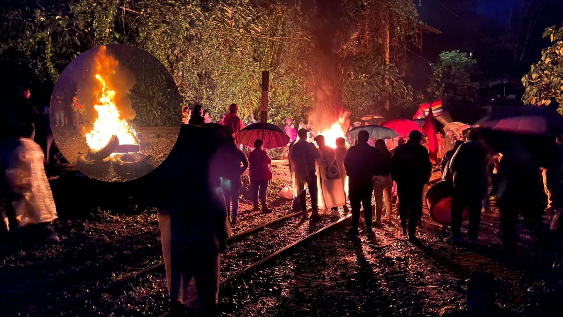 Cusco: Manifestantes cumplen tercer día de huelga en protesta de venta de boletos turísticos virtuales.
