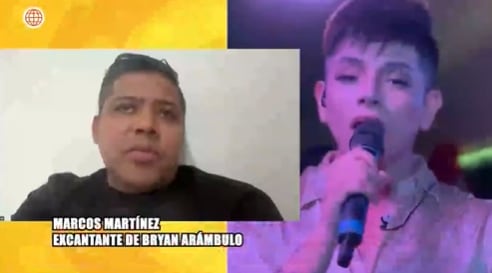 Bryan Arámbulo es acusado de no pagarle a su excantante