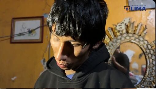'Shaggy' fue detenido por la policía y serenos. (Municipalidad de Lima)