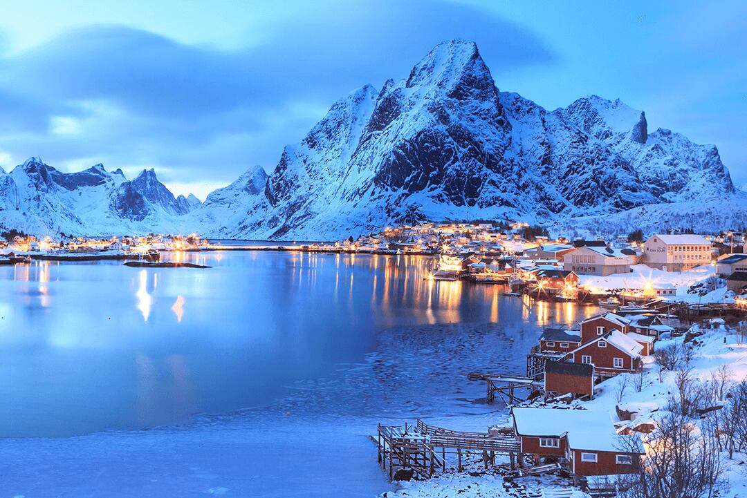 Noruega se encuentra en el norte de Europa. Foto: Internet.