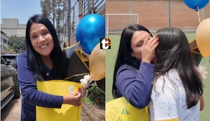 Tula Rodríguez llora en el último día de colegio de su hija: “Es el inicio de una vida maravillosa”