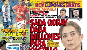SADA GORAY DABA MILLONES PARA CASTILLO Y SUS MINISTROS