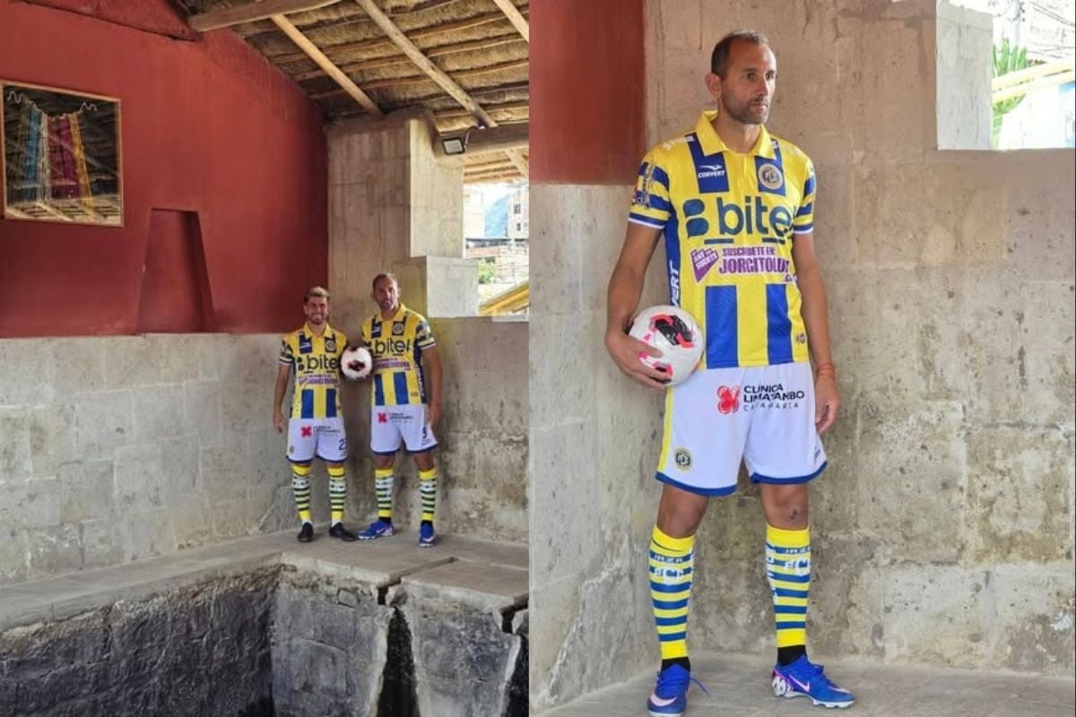 Referentes de FC Cajamarca pasan en los tradiconales Baños del Inca (Foto: @DeportesyPasión)