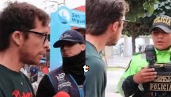 TROME | Henry Spencer fue desalojado por serenos de San Miguel mientras regalaba capibaras. Video: Henry Spencer