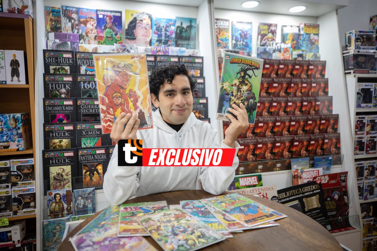 Diego Olórtegui, dibujante de Marvel. Foto: Antonio Melgarejo / Trome.