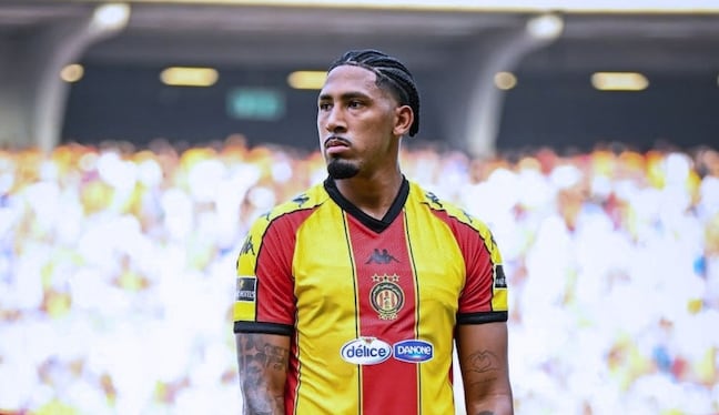 Jesús Castillo conquista la púnta en la liga de Túnez (Foto: @OlympiqueBeja)