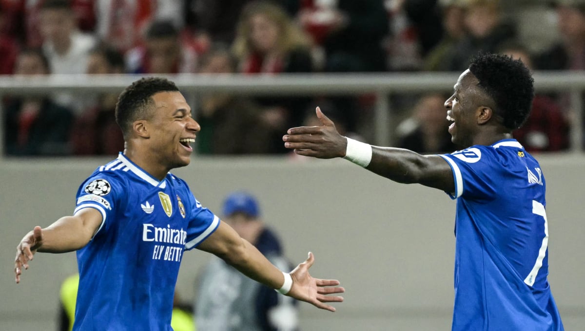 Real Madrid vs. Olympiacos por Champions League. (Foto: AFP)