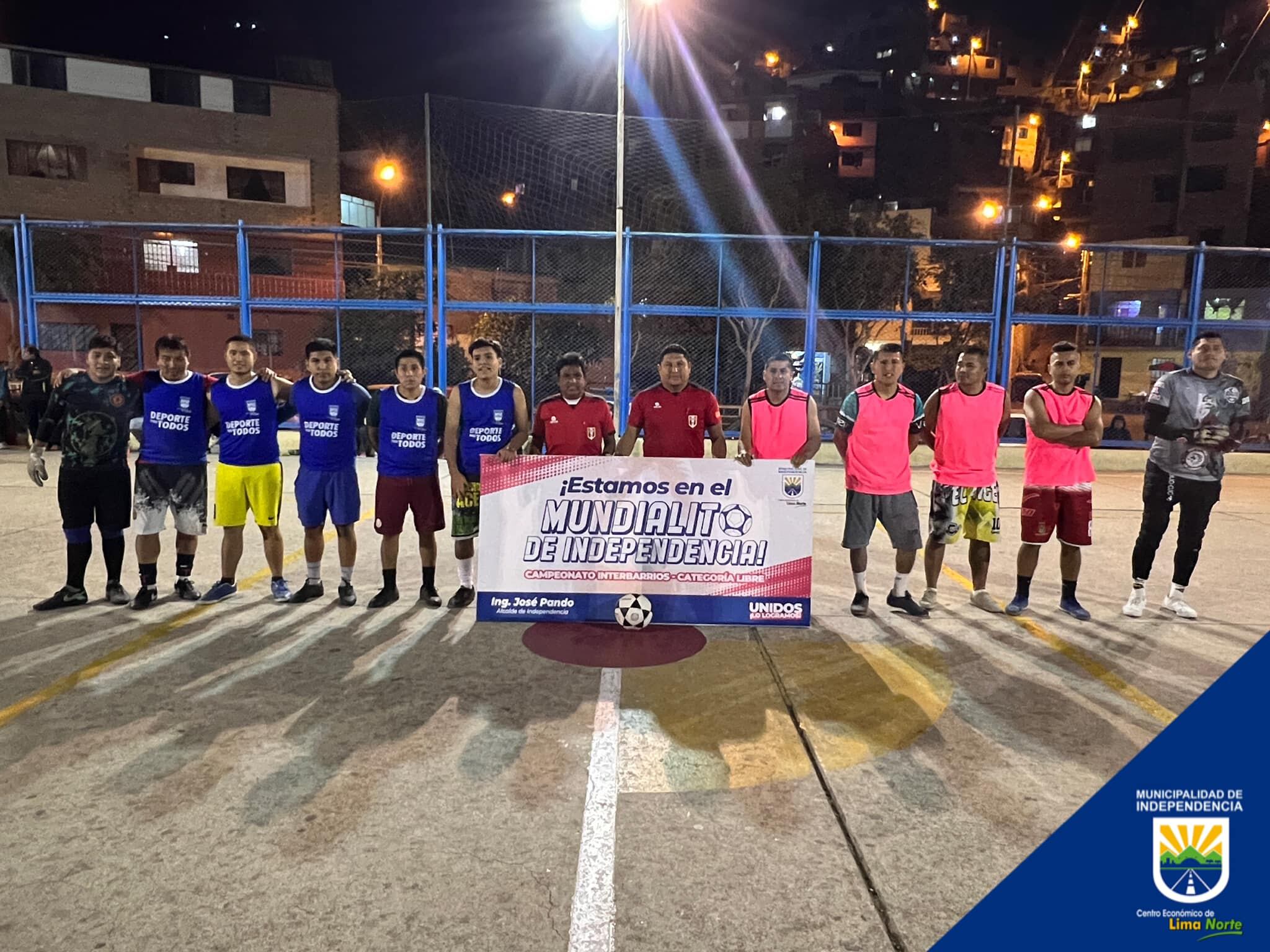 'Mundialito de Independencia'. (Foto: Municipalidad Independencia)