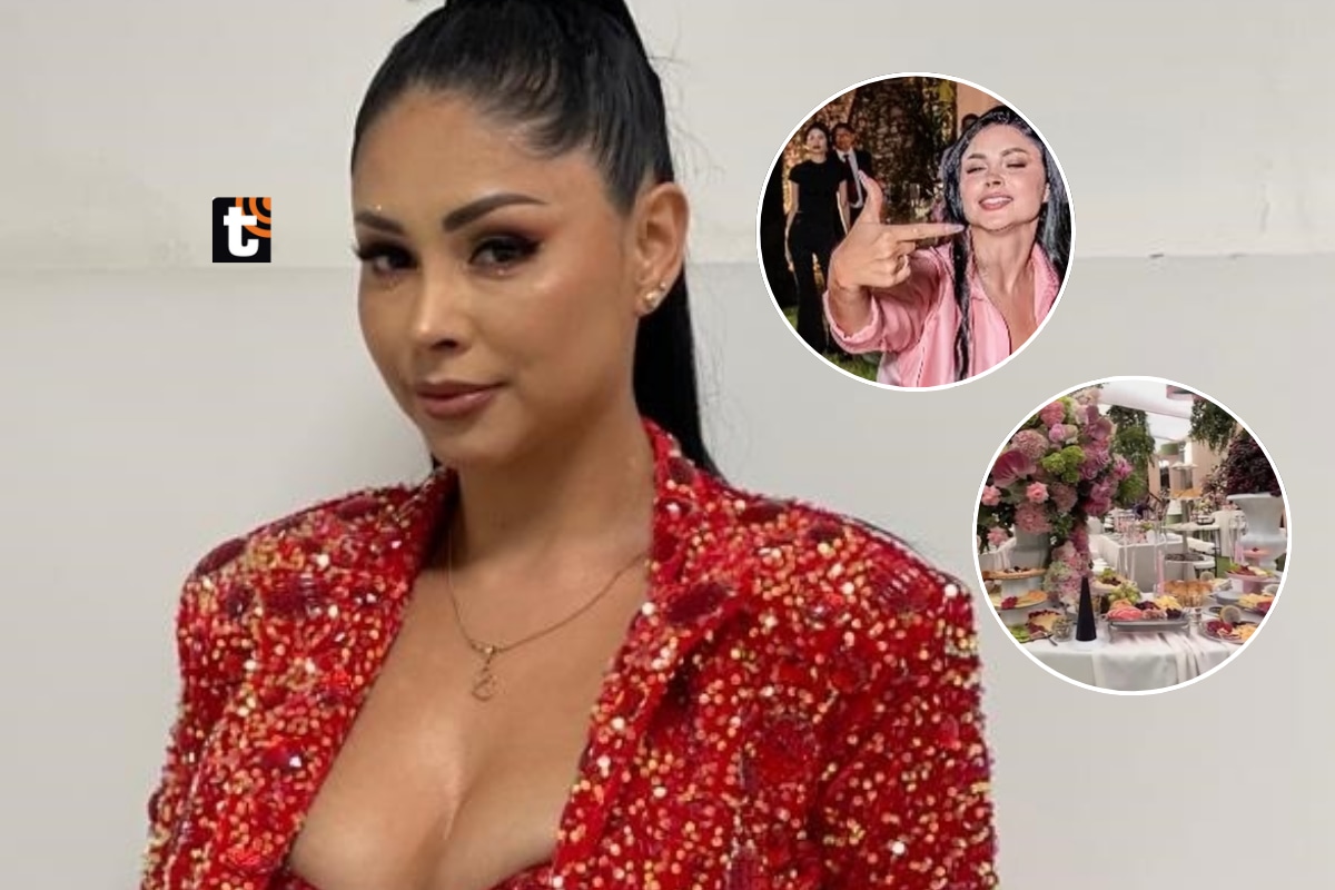 Pamela Franco celebra cumpleaños 38 con gran despliegue.