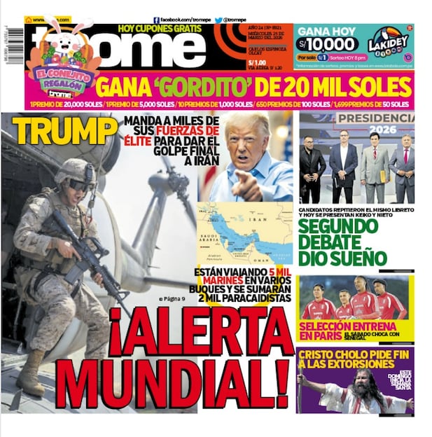 Portada Trome