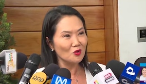 Keiko Fujimori brinda sus primeras palabras como virtual presidenta del Perú: “Nunca hay que darse por vencido” | VIDEO