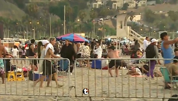 Playas enrejadas en Lima
