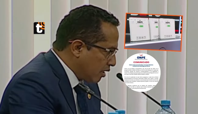 Presidente del JNE desmiente a la ONPE tras hallazgo de cédulas en basura
