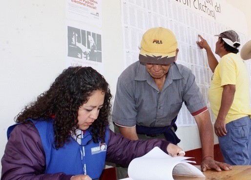 Reniec entregó el padrón electoral inicial para las Elecciones Municipales Complementarias en Cajamarca, del año 2024.