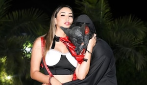 Xiomy Kanashiro y Jefferson Farfán se disfrazaron de Caperucita y el lobo feroz por Halloween