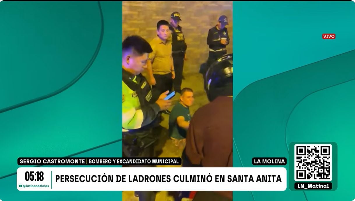 Excandidato a La Molina frustra asalto a su local. Foto: Latina