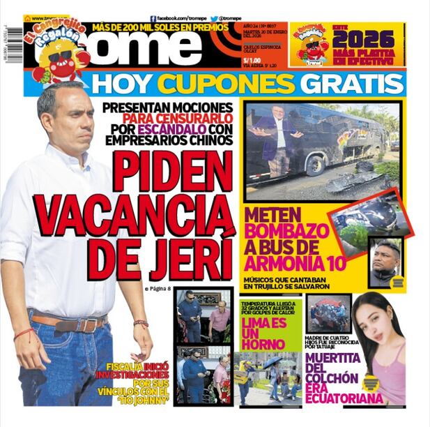 Portada Trome