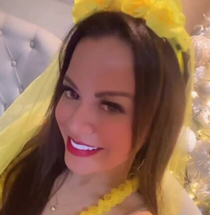 Florcita Polo en Año Nuevo