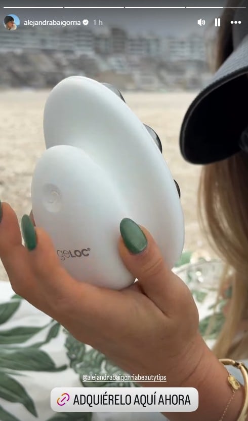 Alejandra Baigorria sigue trabajando y lo hizo saber a través de sus redes sociales.