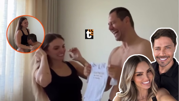 TROME- Cachaza revela cómo le dijo a André Bankoff que está embarazada: “Feliz Día del Padre, mi amor”