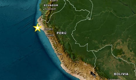 ¡Piura tiembla tres veces en menos de una hora! Sismos de hasta 4.9 remecieron Sechura