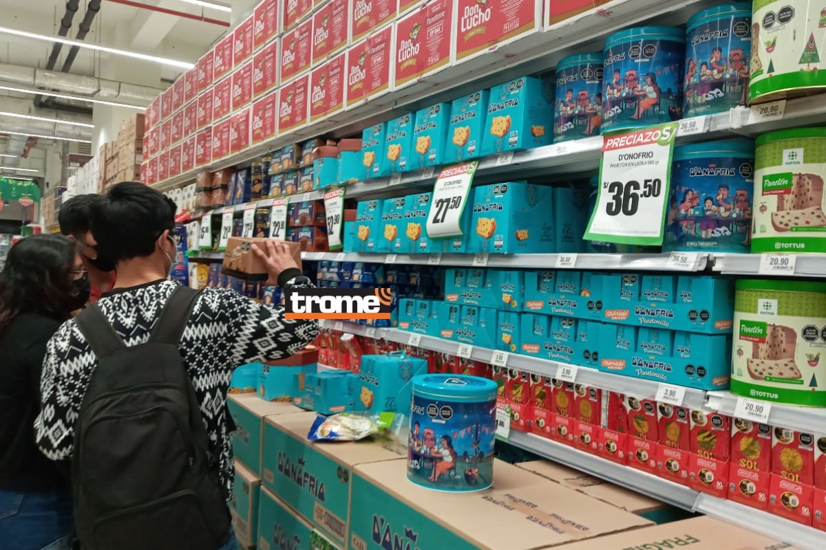 Crece el consumo de panetones en el Perú. (Entrevista y foto: Isabel Medina / Trome)