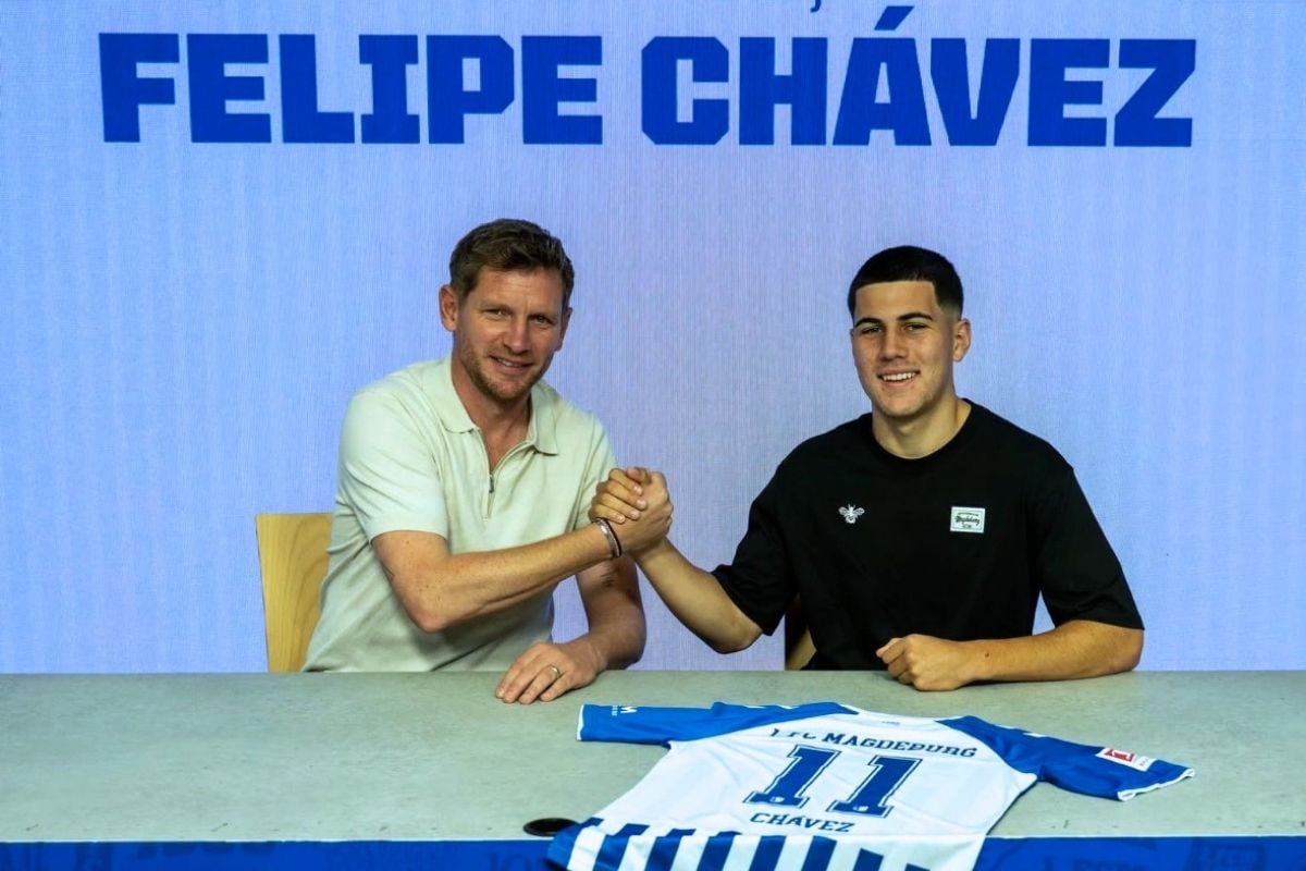 Bayern Múnich cedió a Felipe Chávez a préstamo (Foto: @1fc_magdeburg)