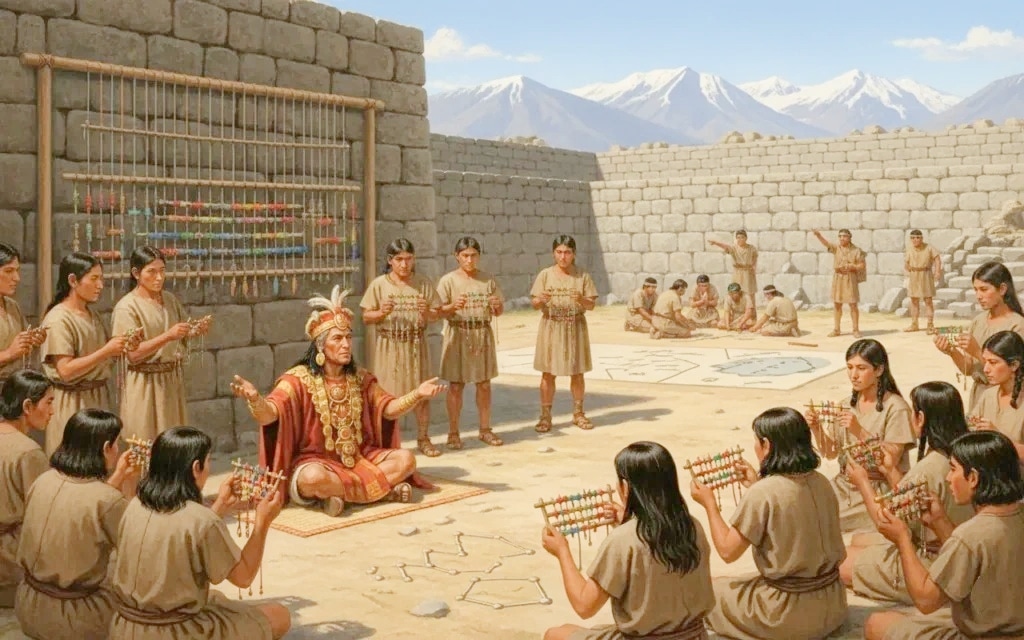 La educación en el Tahuantinsuyo era práctica y oral, vinculada a la vida cotidiana y marcada por la jerarquía social. Foto: Internet.