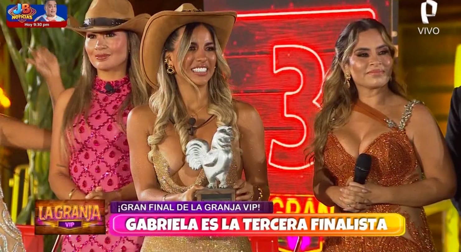 Gabriela Herrera quedó en tercer lugar en 'La Granja vip'.
