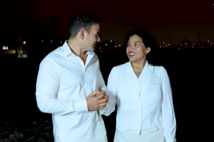 Mark Vito y su novia Leslie Echevarría se casaron en boda ancestral